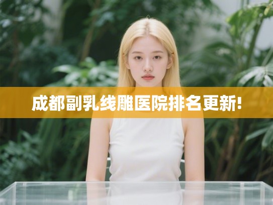 成都副乳线雕医院排名更新!