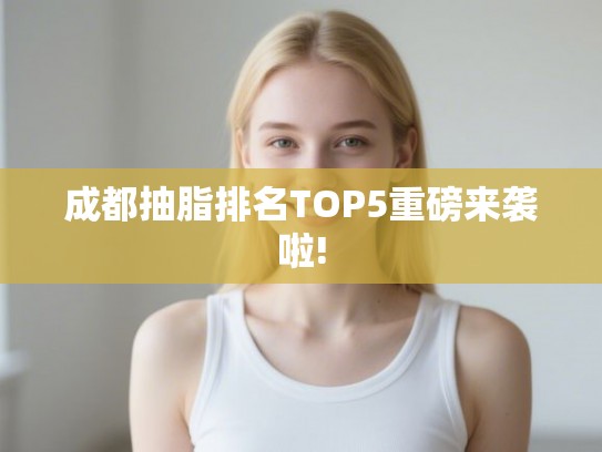 成都抽脂排名TOP5重磅来袭啦!