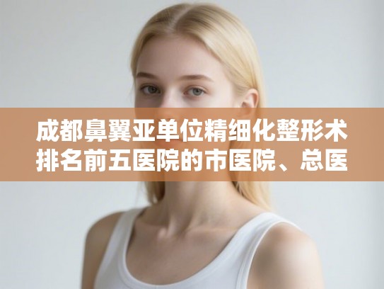 成都鼻翼亚单位精细化整形术排名前五医院的市医院、总医院简介!
