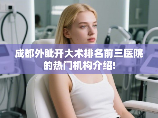 成都外眦开大术排名前三医院的热门机构介绍!