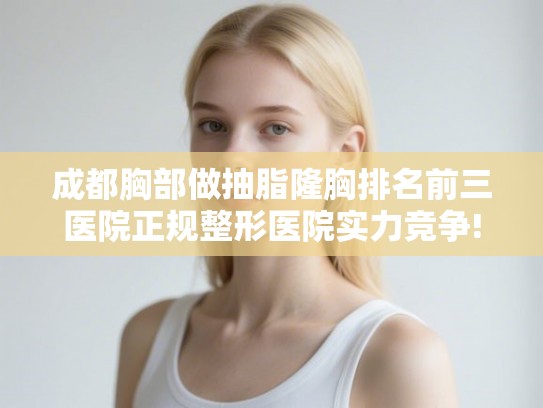 成都胸部做抽脂隆胸排名前三医院正规整形医院实力竞争! 成都胸部做抽脂隆胸排名前三医院正规整形医院实力竞争!