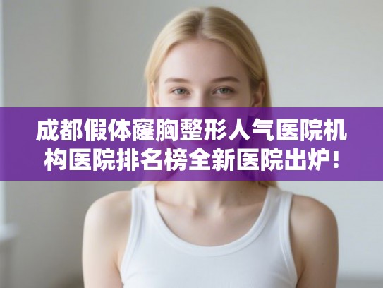 成都假体窿胸整形人气医院机构医院排名榜全新医院出炉! 成都假体窿胸整形人气医院机构医院排名榜全新医院出炉!