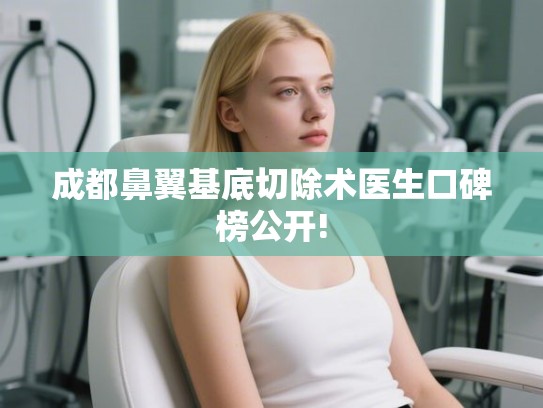 成都鼻翼基底切除术医生口碑榜公开! 成都鼻翼基底切除术医生口碑榜公开!