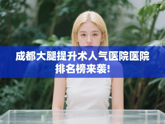 成都大腿提升术人气医院医院排名榜来袭! 成都大腿提升术人气医院医院排名榜来袭!