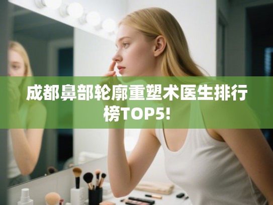 成都鼻部轮廓重塑术医生排行榜TOP5! 成都鼻部轮廓重塑术医生排行榜TOP5!