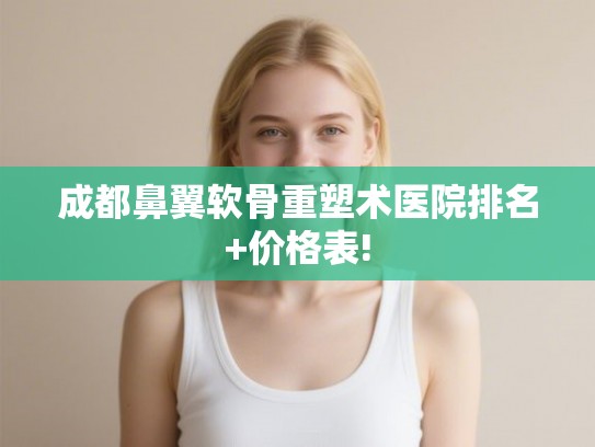 成都鼻翼软骨重塑术医院排名+价格表! 成都鼻翼软骨重塑术医院排名+价格表!