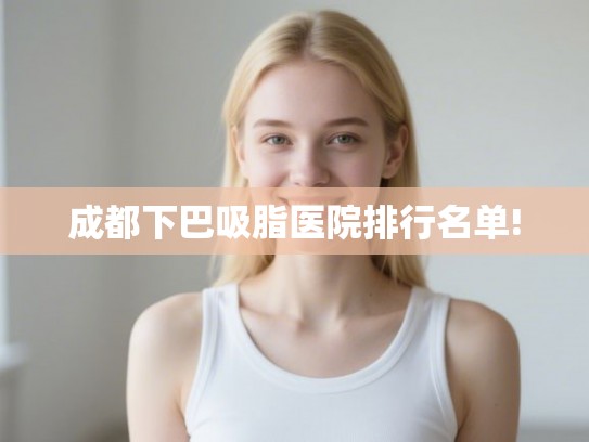 成都下巴吸脂医院排行名单!