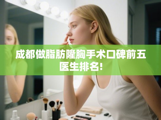 成都做脂肪隆胸手术口碑前五医生排名!
