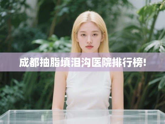 成都抽脂填泪沟医院排行榜! 成都抽脂填泪沟医院排行榜!