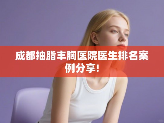 成都抽脂丰胸医院医生排名案例分享!
