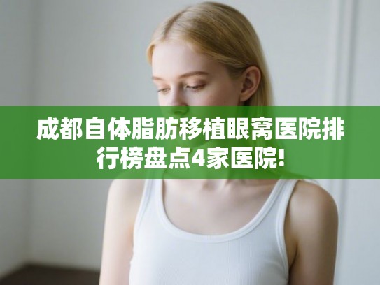 成都自体脂肪移植眼窝医院排行榜盘点4家医院! 成都自体脂肪移植眼窝医院排行榜盘点4家医院!
