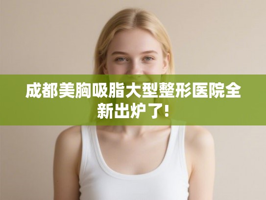 成都美胸吸脂大型整形医院全新出炉了! 成都美胸吸脂大型整形医院全新出炉了!
