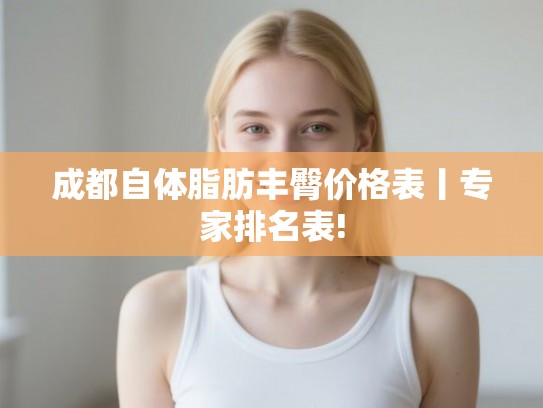 成都自体脂肪丰臀价格表丨专家排名表! 成都自体脂肪丰臀价格表丨专家排名表!