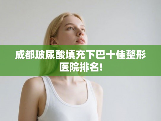 成都玻尿酸填充下巴十佳整形医院排名! 成都玻尿酸填充下巴十佳整形医院排名!