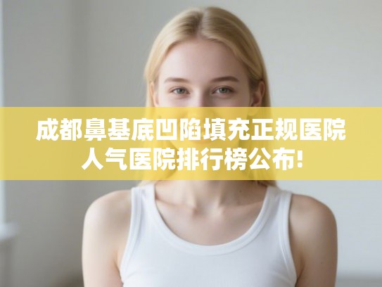 成都鼻基底凹陷填充正规医院人气医院排行榜公布!