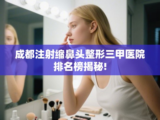 成都注射缩鼻头整形三甲医院排名榜揭秘! 成都注射缩鼻头整形三甲医院排名榜揭秘!