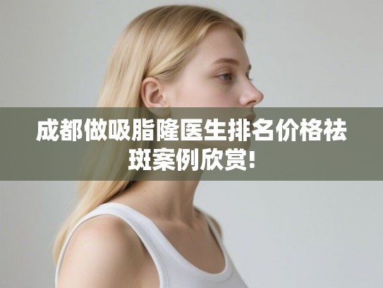成都做吸脂隆医生排名价格祛斑案例欣赏! 成都做吸脂隆医生排名价格祛斑案例欣赏!