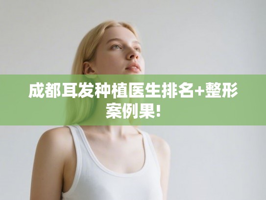 成都耳发种植医生排名+整形案例果!