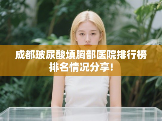成都玻尿酸填胸部医院排行榜排名情况分享!