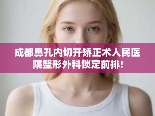 成都鼻孔内切开矫正术人民医院整形外科锁定前排!