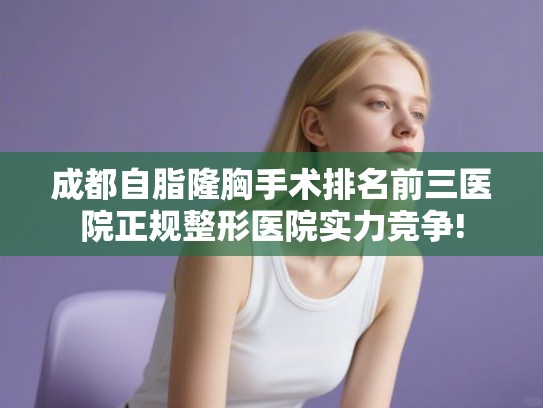 成都自脂隆胸手术排名前三医院正规整形医院实力竞争! 成都自脂隆胸手术排名前三医院正规整形医院实力竞争!