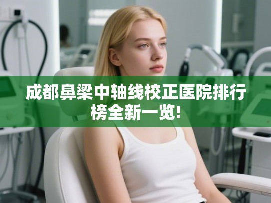 成都鼻梁中轴线校正医院排行榜全新一览! 成都鼻梁中轴线校正医院排行榜全新一览!