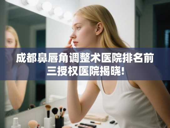 成都鼻唇角调整术医院排名前三授权医院揭晓! 成都鼻唇角调整术医院排名前三授权医院揭晓!