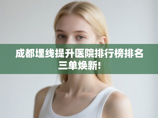 成都埋线提升医院排行榜排名三单焕新! 成都埋线提升医院排行榜排名三单焕新!