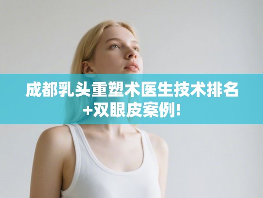 成都乳头重塑术医生技术排名+双眼皮案例!