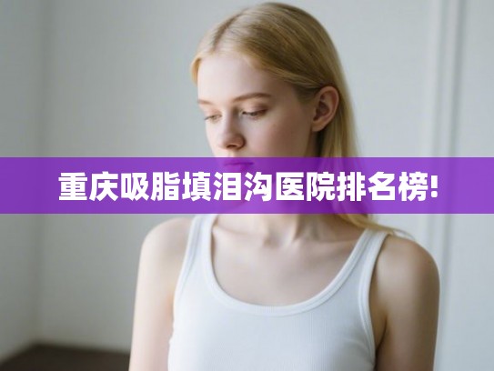 重庆吸脂填泪沟医院排名榜!