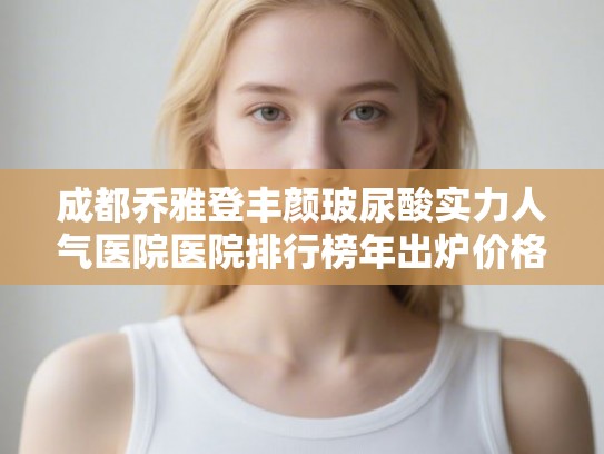 成都乔雅登丰颜玻尿酸实力人气医院医院排行榜年出炉价格表! 成都乔雅登丰颜玻尿酸实力人气医院医院排行榜年出炉价格表!