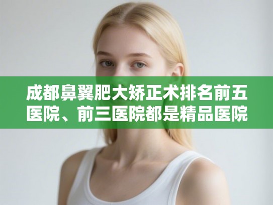 成都鼻翼肥大矫正术排名前五医院、前三医院都是精品医院! 成都鼻翼肥大矫正术排名前五医院、前三医院都是精品医院!