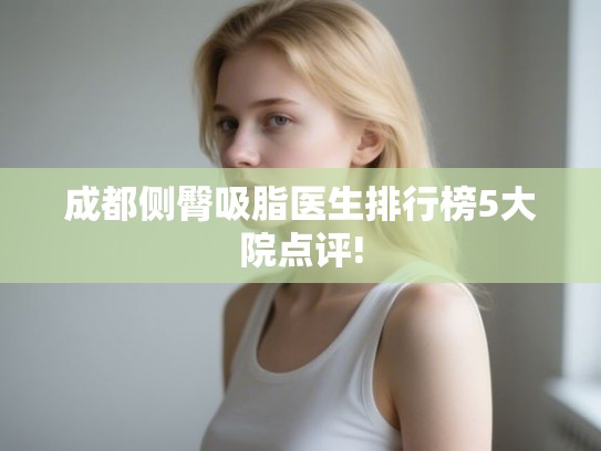 成都侧臀吸脂医生排行榜5大院点评! 成都侧臀吸脂医生排行榜5大院点评!