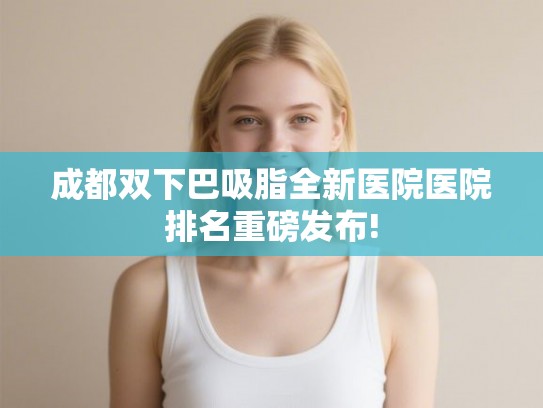 成都双下巴吸脂全新医院医院排名重磅发布! 成都双下巴吸脂全新医院医院排名重磅发布!