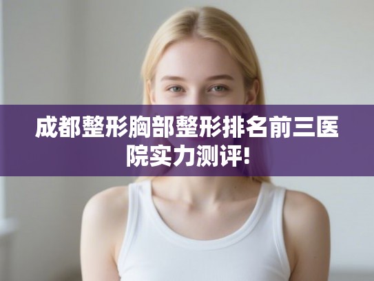 成都整形胸部整形排名前三医院实力测评!