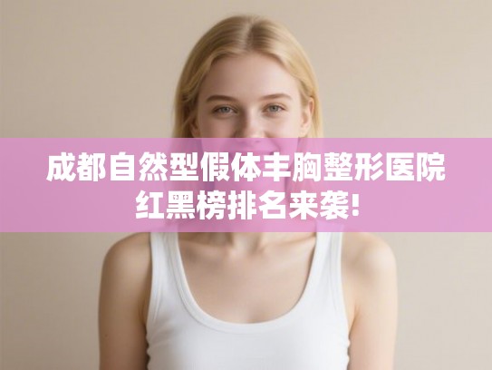 成都自然型假体丰胸整形医院红黑榜排名来袭! 成都自然型假体丰胸整形医院红黑榜排名来袭!