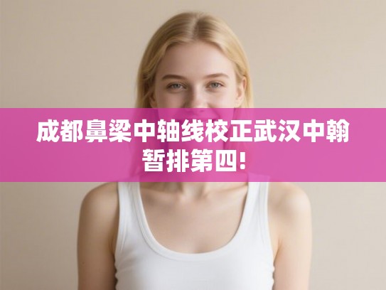 成都鼻梁中轴线校正武汉中翰暂排第四! 成都鼻梁中轴线校正武汉中翰暂排第四!