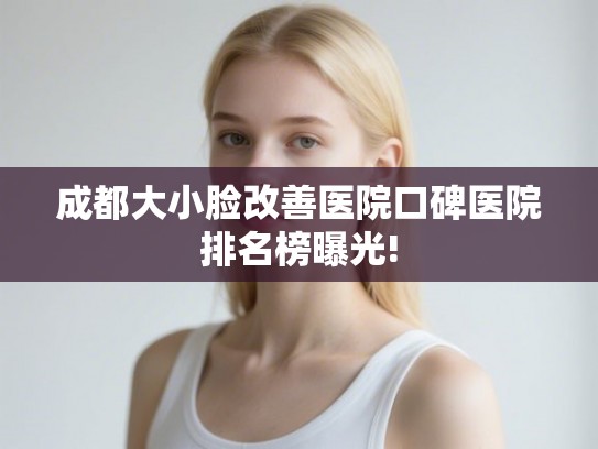 成都大小脸改善医院口碑医院排名榜曝光! 成都大小脸改善医院口碑医院排名榜曝光!