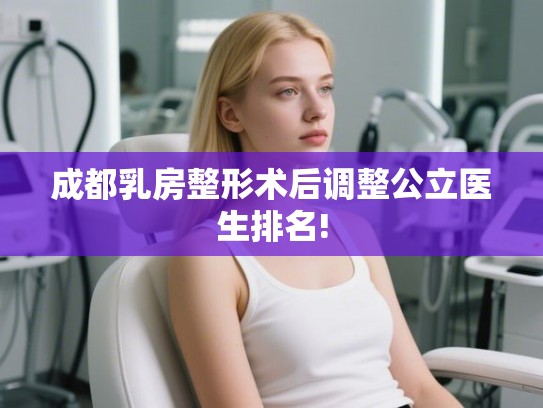 成都乳房整形术后调整公立医生排名! 成都乳房整形术后调整公立医生排名!