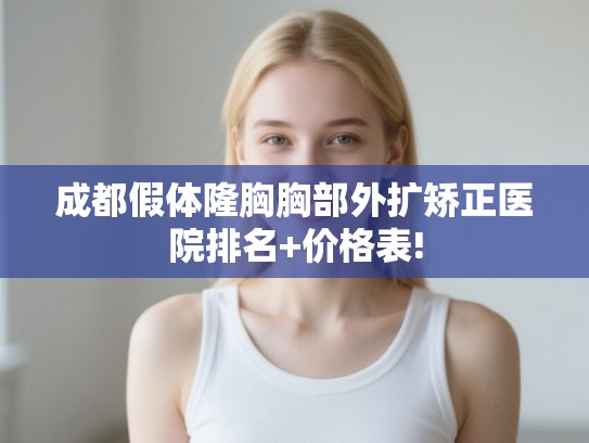 成都假体隆胸胸部外扩矫正医院排名+价格表!