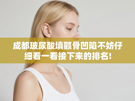 成都玻尿酸填颧骨凹陷不妨仔细看一看接下来的排名!