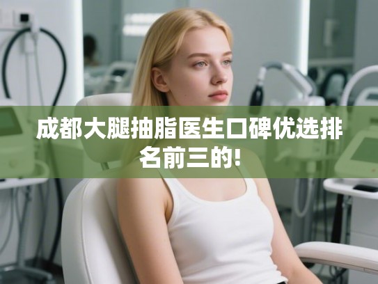 成都大腿抽脂医生口碑优选排名前三的!
