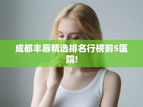 成都丰唇精选排名行榜前5医院!