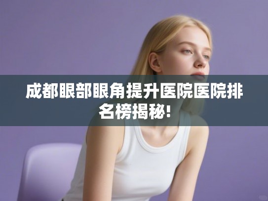 成都眼部眼角提升医院医院排名榜揭秘!