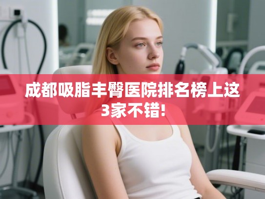成都吸脂丰臀医院排名榜上这3家不错!