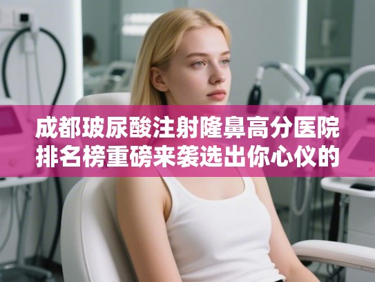 成都玻尿酸注射隆鼻高分医院排名榜重磅来袭选出你心仪的ta! 成都玻尿酸注射隆鼻高分医院排名榜重磅来袭选出你心仪的ta!