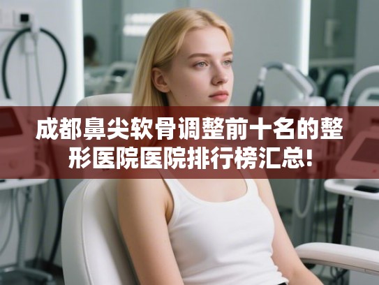 成都鼻尖软骨调整前十名的整形医院医院排行榜汇总! 成都鼻尖软骨调整前十名的整形医院医院排行榜汇总!