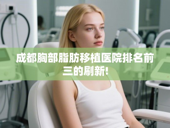 成都胸部脂肪移植医院排名前三的刷新! 成都胸部脂肪移植医院排名前三的刷新!