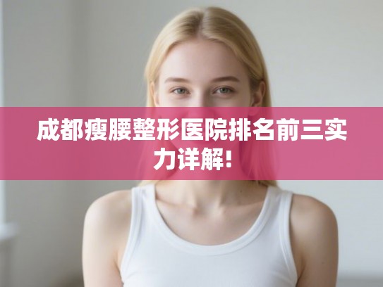 成都瘦腰整形医院排名前三实力详解! 成都瘦腰整形医院排名前三实力详解!