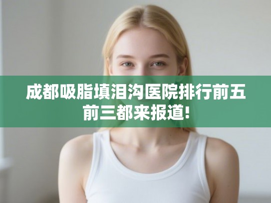 成都吸脂填泪沟医院排行前五前三都来报道! 成都吸脂填泪沟医院排行前五前三都来报道!